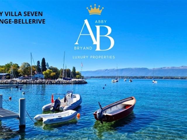 Luxus Villa Sieben, Collonge Bellerive, 5 Minuten zu Fuß vom See entfernt
