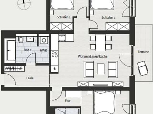 Luxus Apartment mit 103 m2 zu verkaufen in Schöneberg, Berlin