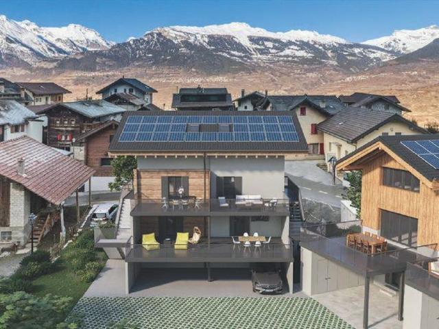 Luxus Apartment mit 108 m2 zu verkaufen village de Baar, Baar, Conthey, Kanton Wallis