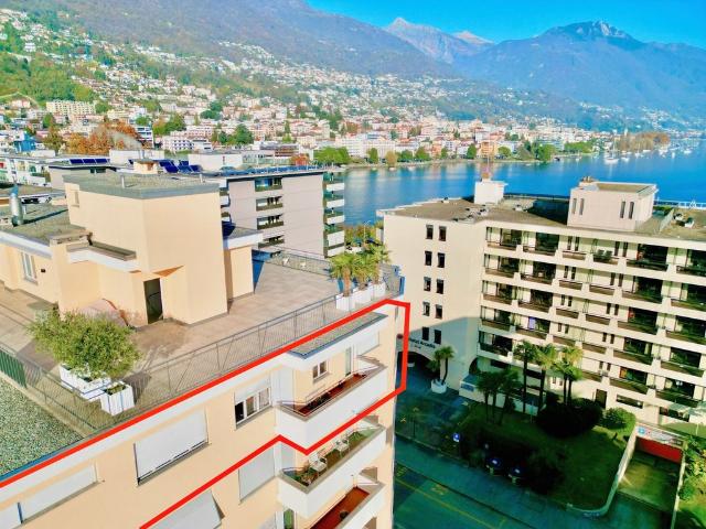 Luxus Apartment mit 125 m2 zu verkaufen in Via Simone da Locarno 2C, Locarno, Kanton Tessin
