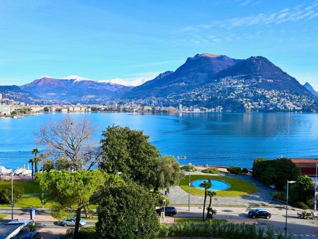 Luxus Apartment mit 1 Zimmern zu verkaufen in Riva Paradiso 4, Paradiso, Lugano, Kanton Tessin