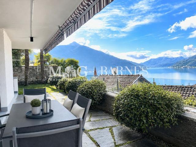 Luxus Apartment mit 2 Zimmer zu vermieten in Lugano, Ticino, Bissone, Lugano, Kanton Tessin