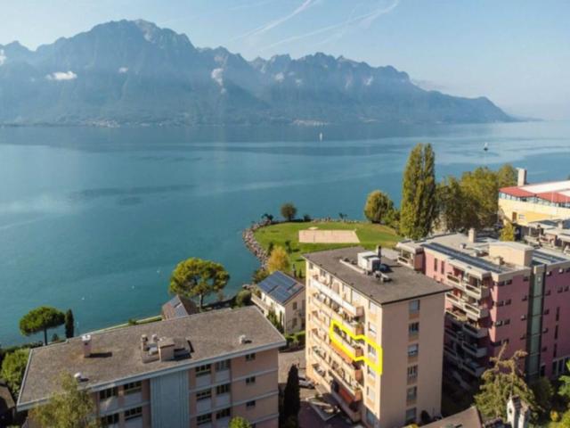 Luxus Apartment mit 2 Zimmer zu verkaufen in Clarens, Kanton Waadt