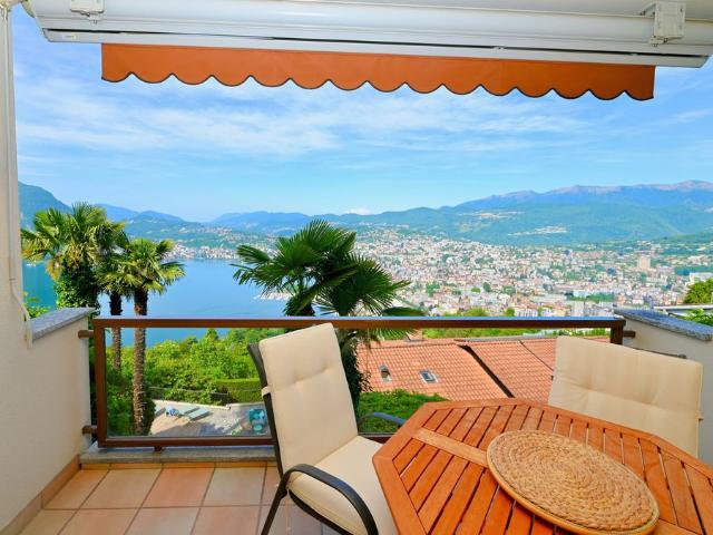 Luxus Apartment mit 2 Zimmer zu verkaufen in Lugano, Kanton Tessin