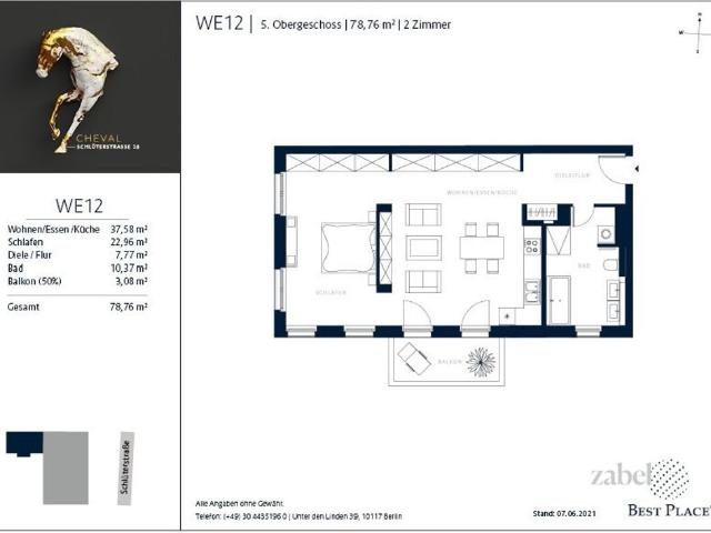 Luxus Apartment zu verkaufen in Schlüterstraße, 18, Berlin