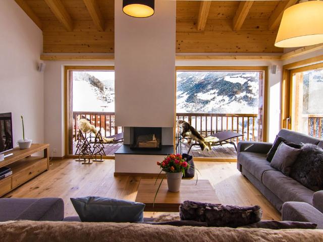 Luxus Apartment mit 3 Schlafzimmer zu verkaufen in Route des Rahâs, Grimentz, Wallis