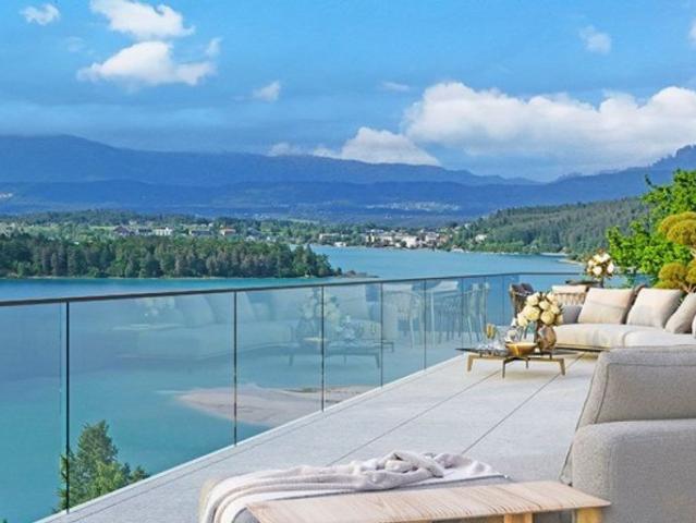 Luxus Apartment mit 3 Zimmer zu verkaufen in Latschach ober dem Faakersee, Kärnten