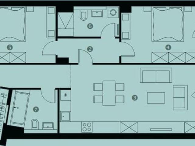 Luxus Apartment mit 3 Zimmern zu verkaufen in Berlin