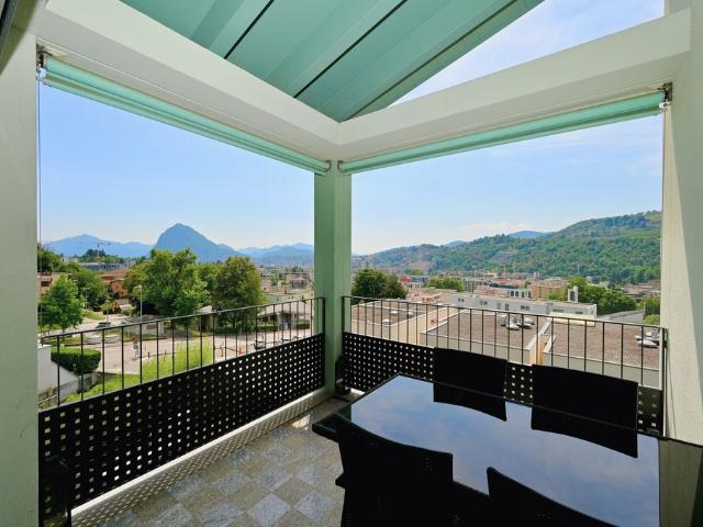 Luxus Apartment mit 3 Zimmern zu verkaufen in Pregassona, Lugano, Kanton Tessin