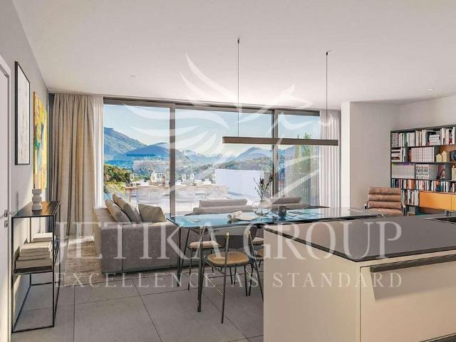 Luxus Apartment mit 3 Zimmern zu verkaufen in Pura, Kanton Tessin