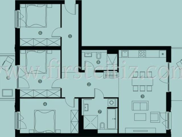 Luxus Apartment mit 4 Zimmern zu verkaufen in Berlin