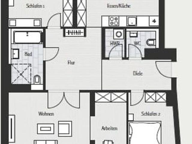 Luxus Apartment mit 5 Zimmern zu verkaufen in Schöneberg, Deutschland