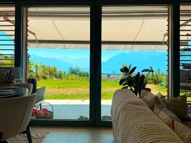 Luxus Apartment zu vermieten Chemin de prahis, Grandvaux, Kanton Waadt