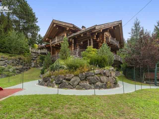 Luxus Chalet mit Familienwohnhaus 2 Häuser und Nebengebäuden im Bezirk Deutschlandsberg
