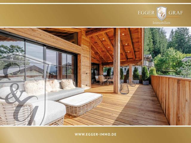 Luxus Chalet mit Panorama, Spa & Designinterieur