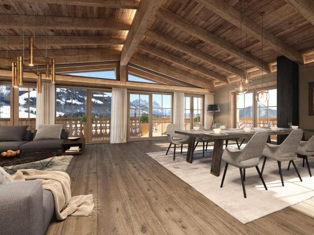 Luxus Chalets in ruhiger & sonniger Aussichtslage mit Outdoor Pool