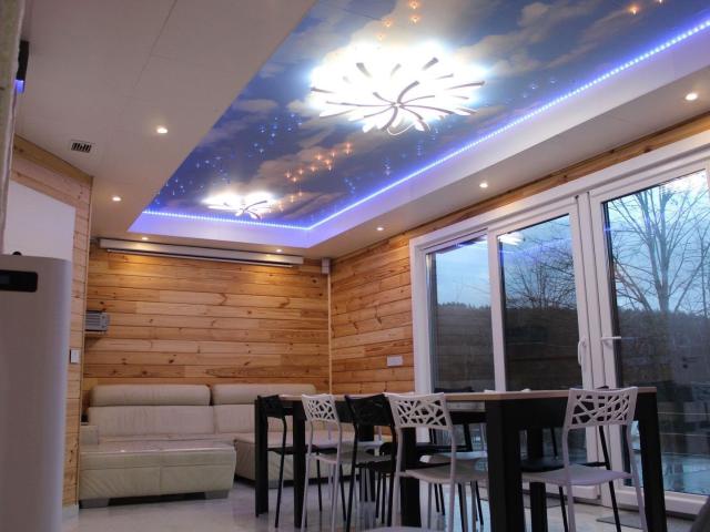 Luxus Haus am See_ Blockhaus_ Ferienhaus_ mind. 5 % Rendite