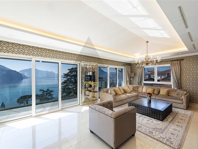 LUXUS PENTHOUSE MIT SEEBLICK IN CASTAGNOLA