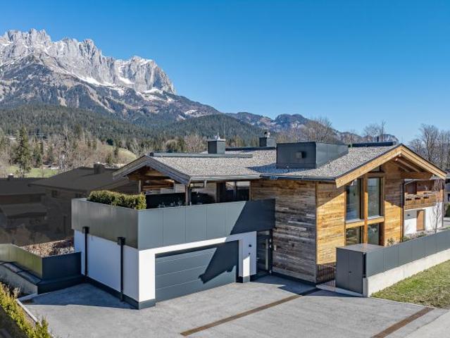 Luxusvilla mit Kaiserblick in Toplage nahe dem Skilift