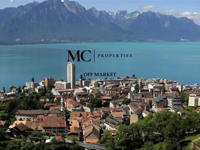 Luxuswohnung mit fünf Zimmern und Seeblick – Montreux