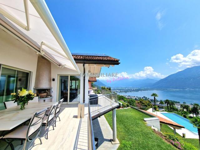 Luxuriöse 10 Zimmern Villa zu verkaufen in Minusio, Kanton Tessin