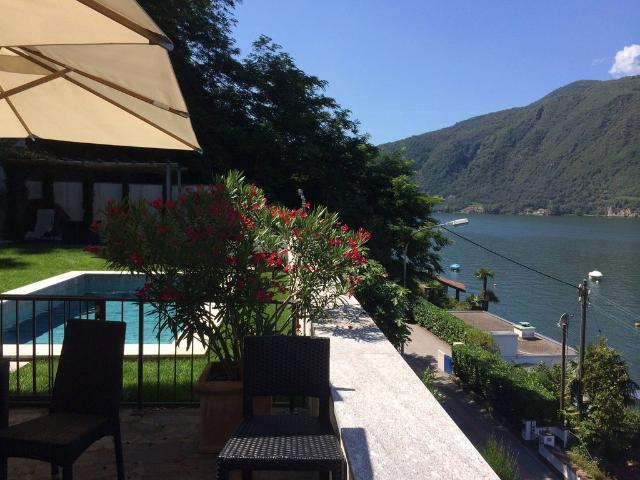 Luxuriöse 2 Zimmern Villa zu verkaufen in via Preda dei Buchi, Morcote, Lugano, Tessin