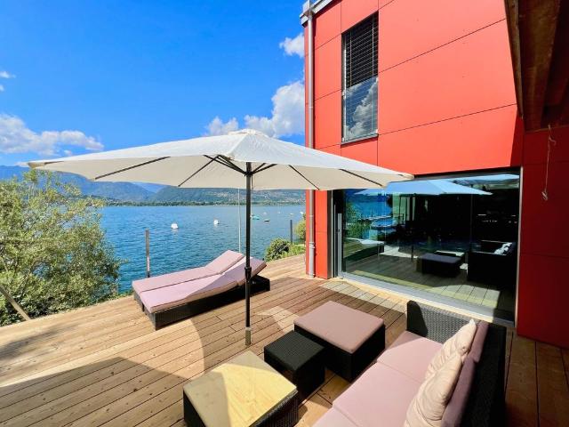 Luxuriöse 4 Zimmer Villa zu verkaufen in Via Cantonale 65, San Nazzaro, Kanton Tessin
