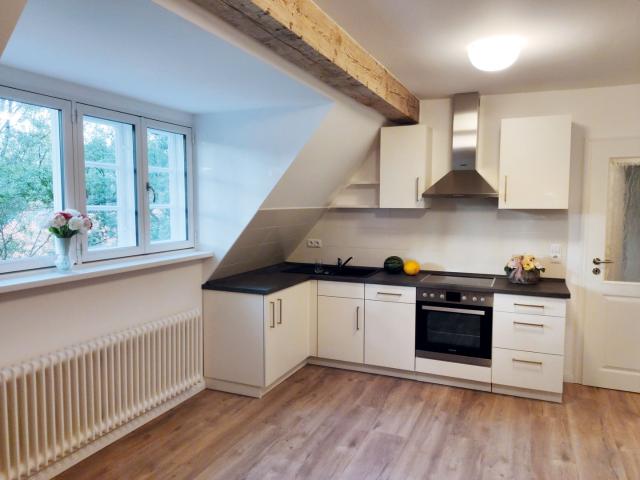 Luxuriöse Dachgeschoß Wohnung 90 qm in der „Alten Musikschule Eichhof“