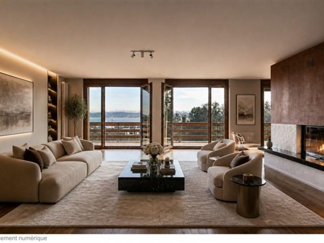 LUXURIÖSE WOHNUNG MIT BLICK AUF DEN SEE UND SEHR NAH AM YACHTHAFEN