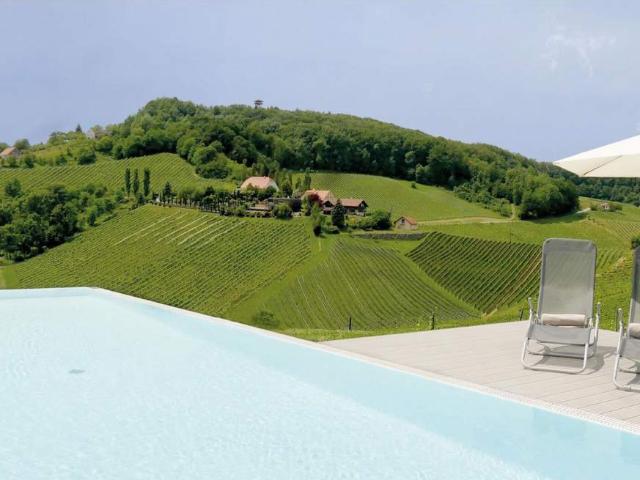 Luxuriöser Zweitwohnsitz in der Südsteiermark 2 Zimmer Residenz mit Infinty Pool