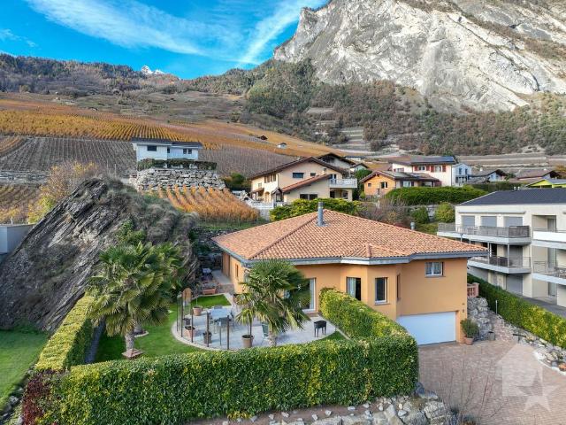 Luxuriöses Einfamilienhaus, 3 Zimmer, zu verkaufen in Leytron, Leytron, Martigny District, Kanton Wallis