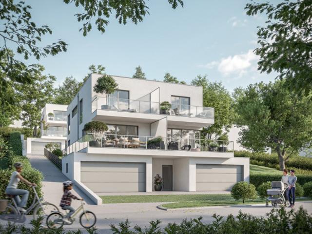 Luxuriöses Familienrefugium in Toplage: Premium Doppelhaus am Gaumberg