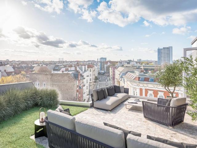 Luxuriöses 2 Schlafzimmer Penthouse zu verkaufen Berlin