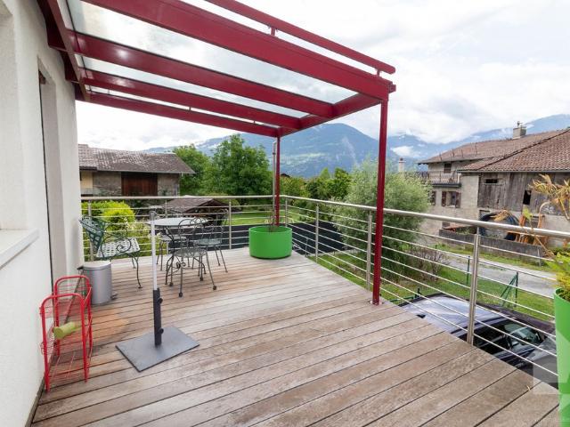 Luxuriöses 3 Zimmer Einfamilienhaus zu verkaufen in Grugnay, Chamoson, Conthey, Kanton Wallis