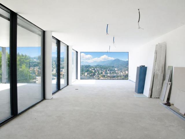 Luxuriöses 4 Zimmer Penthouse zu verkaufen Carona, Paradiso, Kanton Tessin