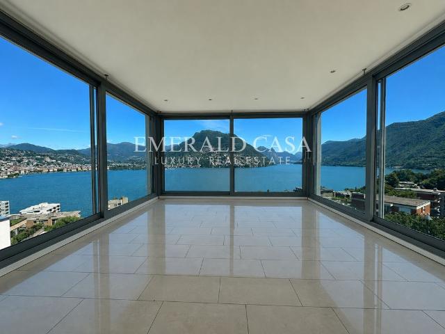 Luxuriöses 4 Zimmer Penthouse zu verkaufen via Guidino, Paradiso, Lugano, Kanton Tessin