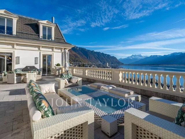 Luxuriöses 8 Zimmer Penthouse zu verkaufen Montreux, Kanton Waadt