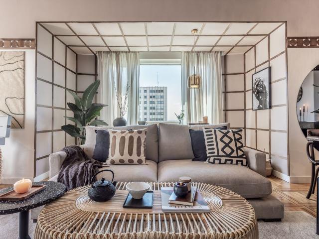 Luxurious 2 Bedroom Apartment in Malasaña with Congolese Inspired Design and Expansive Terrace, Madrid Amsterdam Apartments for Rent