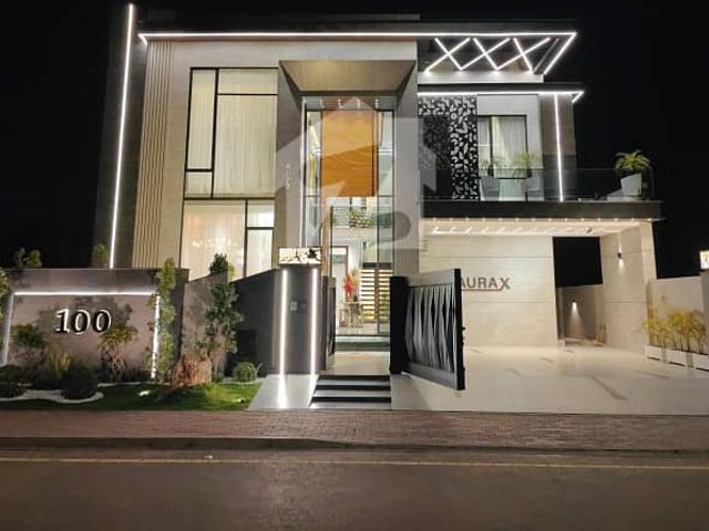 Luxurious Designer Owner Build 1 Kanal Modren Design Brand New House For Sale In Bahria Town Lahore