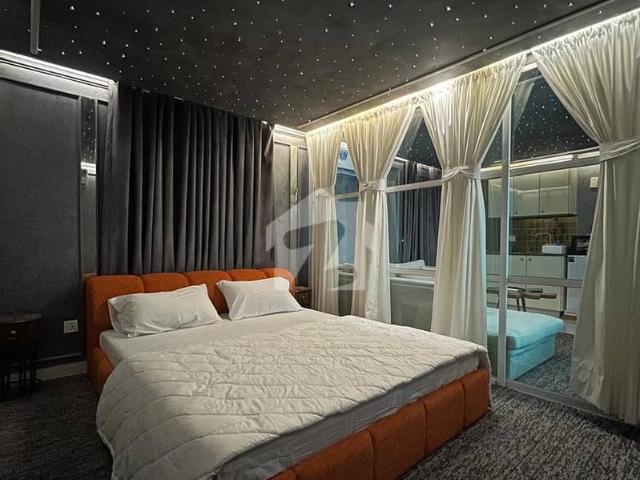 Luxurious furnished one bed apartment for rent in bahria town lahore