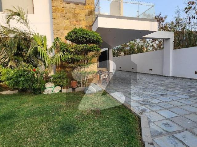 Luxurious like new architect design house with lift, swimming pool & basement dha phase 6