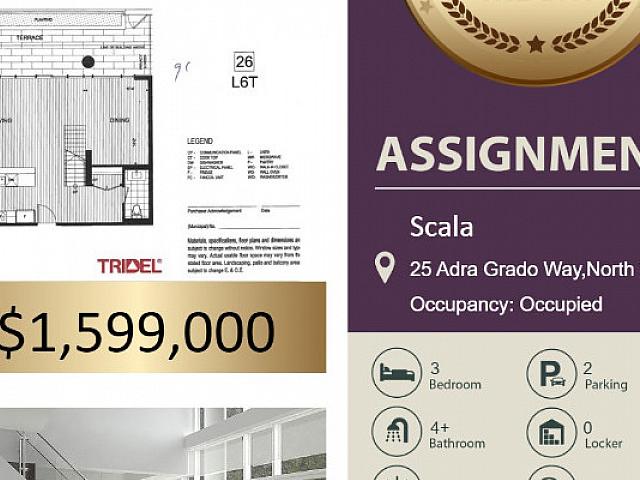 Luxury 3bed, 4bath, 2500+sqft Condo In North York