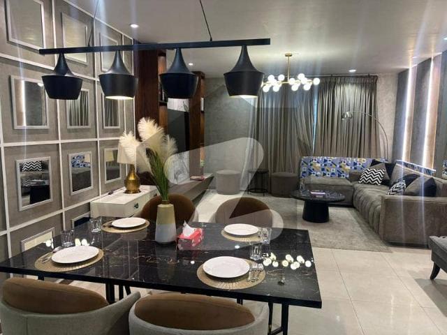 Luxury 1 Bedroom Fully Furnished Apartment Available for Rent in Penta Square, DHA Phase 5 Lahore