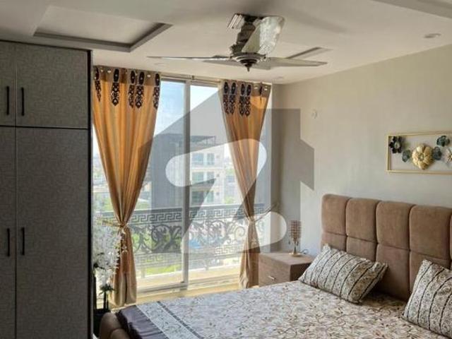 Luxury 1 Bedroom First Entry Fully Furnished Apartment 510 Square Feet Available for Rent | Ajmair Group Bahria Town Iqbal Block