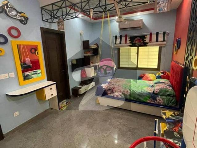 Luxury 2400 Sq. ft Semi Furnished Flat for Sale Near Sir Syed Road PECHS Block 3