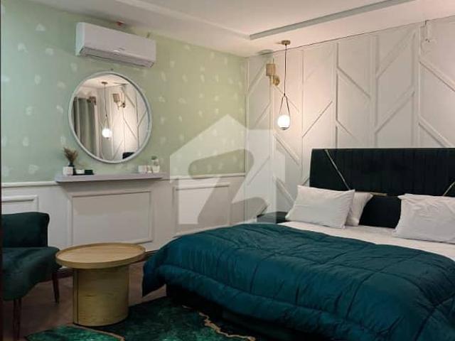 Luxury 2 Bed Fully Furnished Apartment Available for Rent in Gulberg Greens, Islamabad