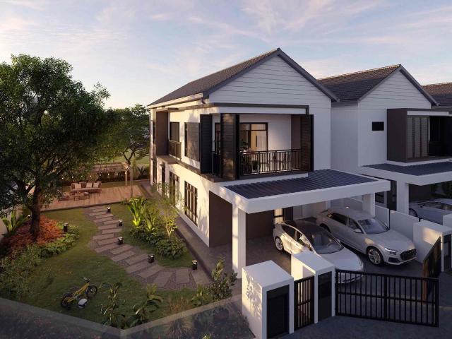 Luxury 2 storey Landed House 10min to IKEA ✅✅✅ Last 13 units