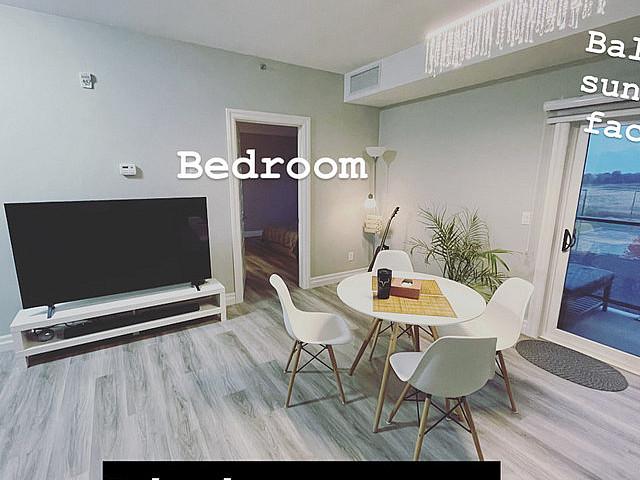 Luxury Condo 1 Bed 1.5 Bath Fully Furnish