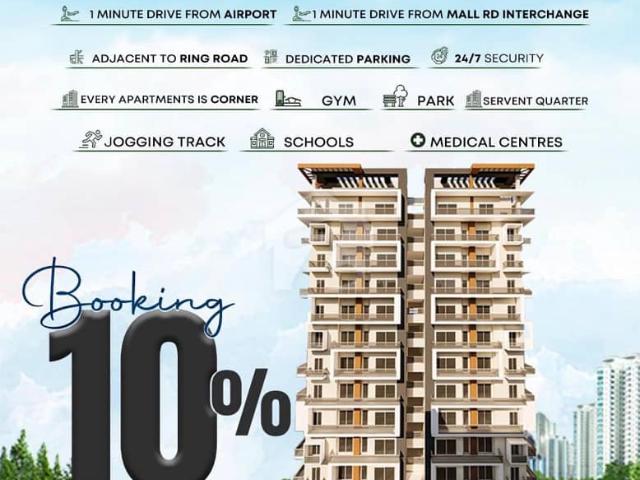 Luxury Apartments in Askari 10 Lahore | 10% Booking | Easy Installments | Possession in 1.5 Years