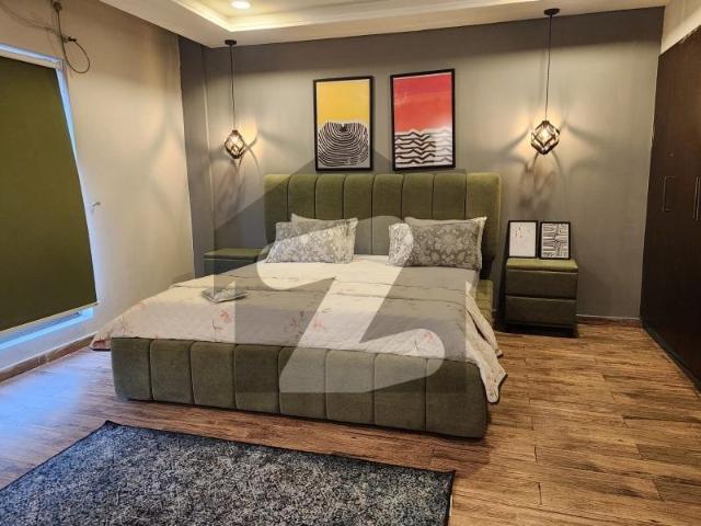 Luxury brand new fully furnished 1 bedroom apartment available for rent in Bahria Heights 1